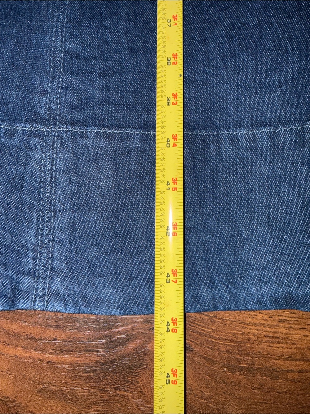 GAP Dark Indigo Denim Midi Dress - Picture 6 of 7